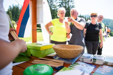 Festival SAŠA kolesari ob gostovanju dirke Po Sloveniji v Lučah